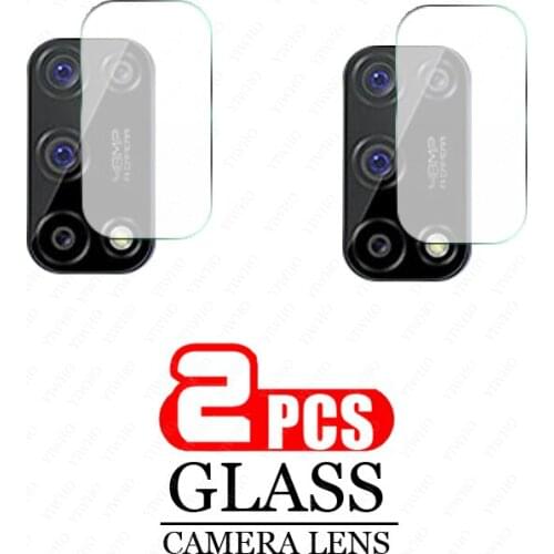 2 Pcs Tempered Glass for Oppo Realme 7 5G Camera Lens Screen Protector on Realme 7 5G Camera Glass Realme7 Glass 6.5