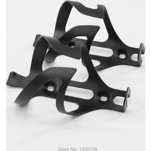 2pcs Newest Road bicycle Aluminum alloy matt drink water bottle cages MTB Mountain bike bottle holder cages with bolts Free ship