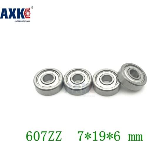 50pcs/lot 607 607z 607zz 607-2z 607z R1970zz 80017 7*19*6 Mm High Quality Miniature Deep Groove Ball Bearing
