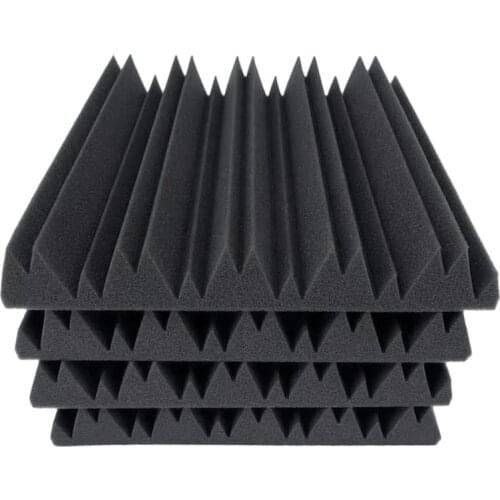 12Pcs Acoustic Foam Panels,2 InchX12 InchX12 Inch Foam Tiles with High Density Cancelling Foam for Recording Studios
