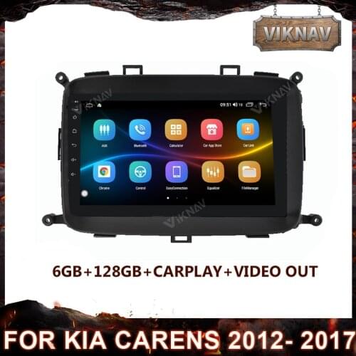 2 Din Android Car Radio For KIA Carens 2012 2013 2014 2015 2016 2017 Multimedia Video Player Navigation GPS HD Screen Head Unit