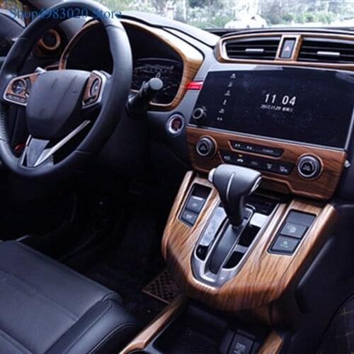 For HONDA CRV C-RV 2017 2018 Car Styling Inner Door Handle Cover Door Bowl Frame Trim Sticker Accessories Interior decoration