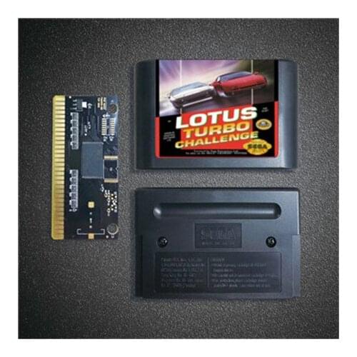 Lotus Turbo Challenge - 16 Bit MD Game Card for Sega Megadrive Genesis Video Game Console Cartridge