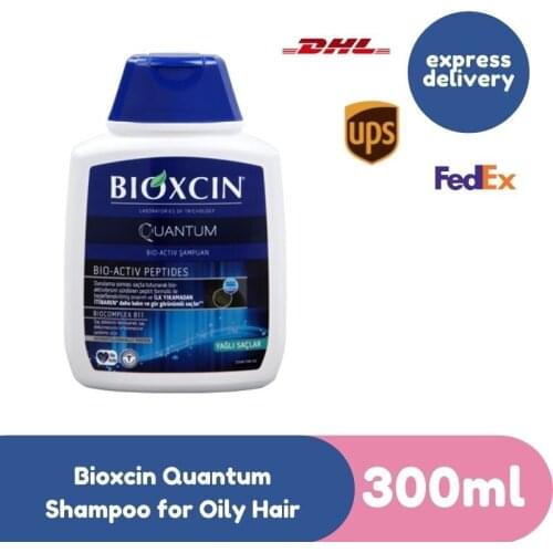 Bioxcin Quantum BIO-ACTIV Hair Shampoo for Oily Hair Type, 300ml / 1 Pack