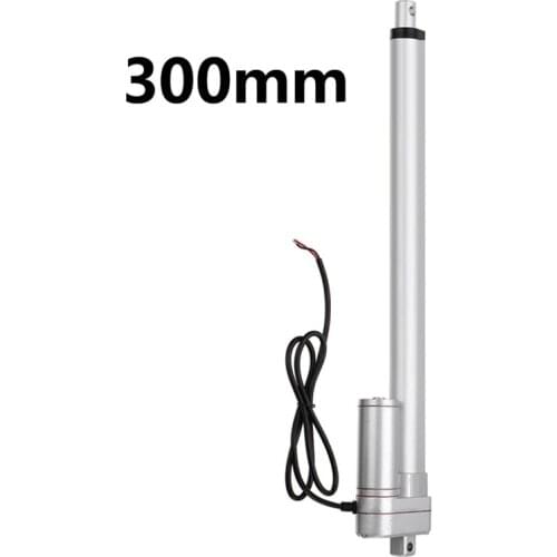 DC 12V/24V Linear Actuator 300mm Stroke 1500N 12V DC Electric Drive Window Opener Linear Motor 30W 2.5A