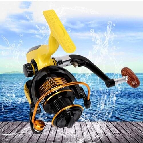 Metal Spool Spinning Fishing Reel 12BB Superior Wheel for Freshwater Saltwater Fishing Accessories 4000 - 7000 Series