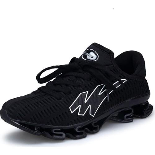 Cushioning Running Shoes For Men Sneakers Blade Sole Men Shoes Breathable Training Shoes Outdoor Sport Gym Shoes Big Size 39-48