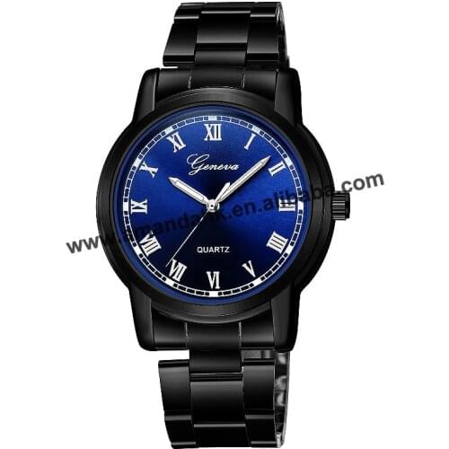 Alloy Mesh Men Casual Watches Round Analog Quartz Dress Men Wrist Watch Casual Men Women Geneva Watches 671