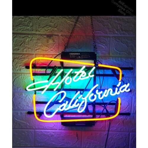 Neon Sign For Hotel city Lamp real glass tubes resterant decorate light room Neon Bulbs Decorative Net Bar Sign Neon Art Signs