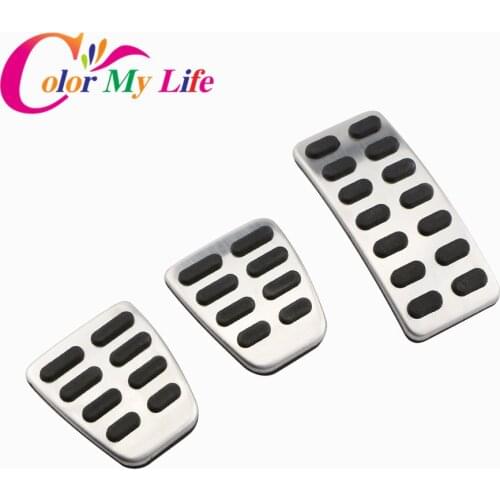 Car-Styling Fuel Pedal Brake Foot Pedals for Hyundai Ix25 Accent Brio Verna Solaris for Kia K2 Rio Soul KX3 Auto Accessories