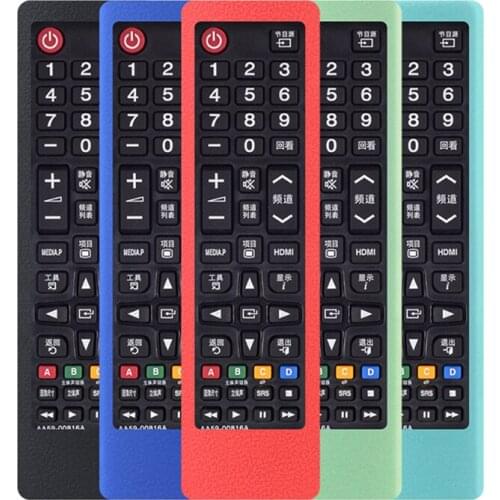 Anti-slip Remote Control Protective Sleeve Smart TV Remote Dust Covers, Shockproof Soft Silicone Luminous Case Protection Shell
