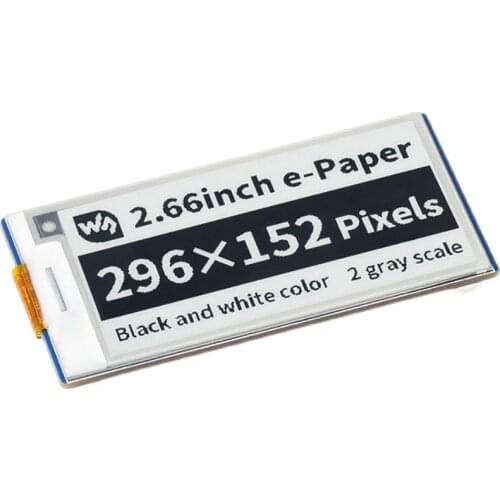 Raspberry Pie Pico 2.66 Inch E-paper Ink Screen Extension Board Module Label Screen
