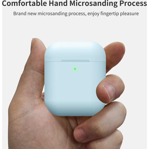 For Airpods Silicone Case Cover Protective Skin Accessories for Apple Airpods 2 Charging Box