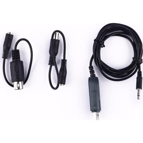 2.4G USB Aeromodelling Flight Simulator Analog Adapter Cable for Flysky SM100 FS-i6 FS-i10 FS-i6 FS-i4 FS-TH9X FS-T6 ect DR0773