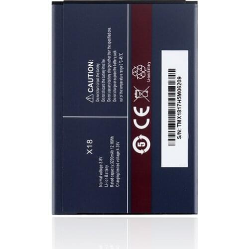 Original smartphone battery for Cubot X18 (3.8V, 3200 mAh)
