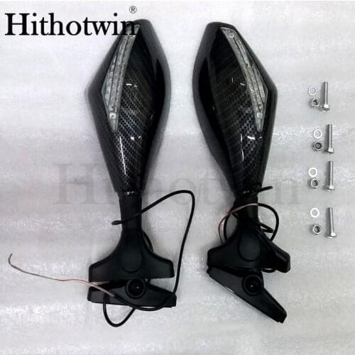 EX 300 2013 2014 Motorcycle Rearview Mirror with turning light For Kawasaki EX300 2013-2014