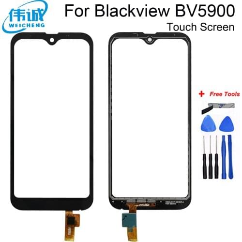 100% original Touch Screen For blackview bv5900 Touch Screen Digitizer Glass Replacement For bv 5900 sensor Mobile Phone+Tools