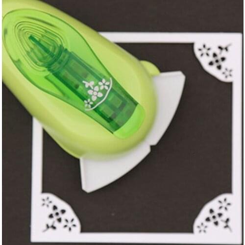 Flowers Corner border punch fancy pattern embossing punch scrapbooking handmade edge device DIY blossom paper cutter Craft gift
