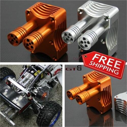 GTB Racing REV BOX Pipe for Baja 5b 1/5 rc car gas GR032 1pc