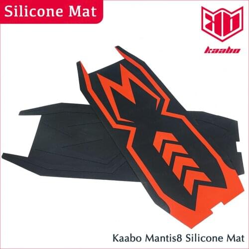 Kaabo Mantis8 Silicone Mat Carpet Pad Foot Deck Cover 1600W Mantis Mini 1600W Electric Scooter Spare Parts Accessories Red Black