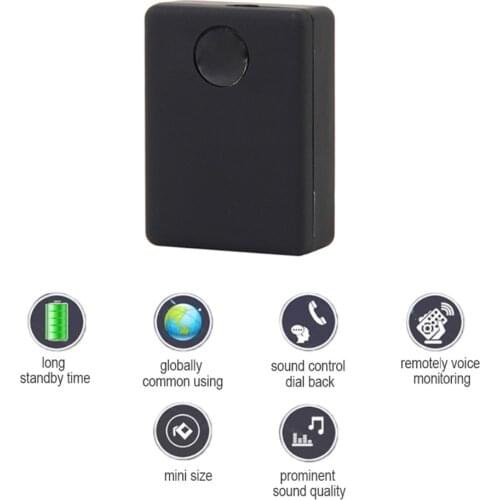 Mini N9 GSM GPS Tracker Listening Device In Acoustic Alarm Mini GSM Spy Device Voice Surveillance System Quad Band 12-15 Days