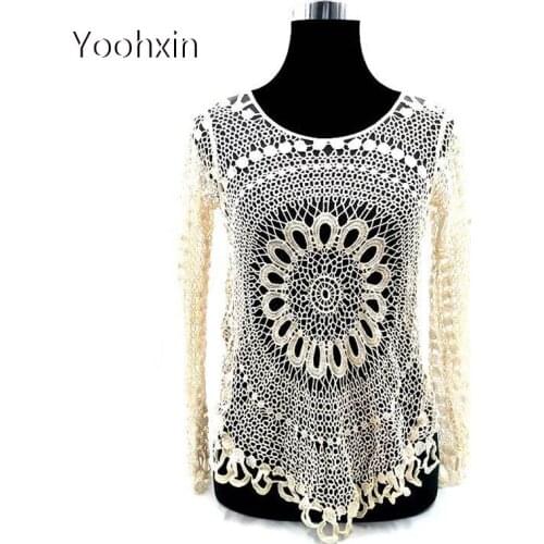 NEW beige cotton flower embroidery DIY lace collar Fabric Sewing ribbon trim Applique neckline craft cloth Wedding Accessories