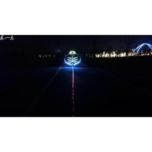 Single line kite toys 3d cometas para adultos kites for adults kite flying night light windsock pipas brinquedo ar livre atacado