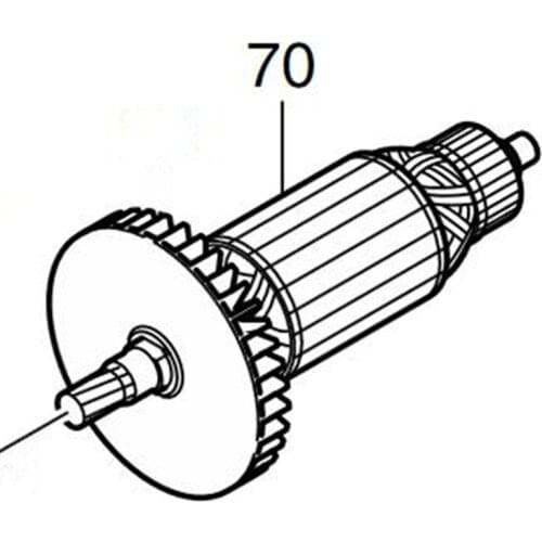 Genuine Armature 220-240V For Makita 513578-9 4131