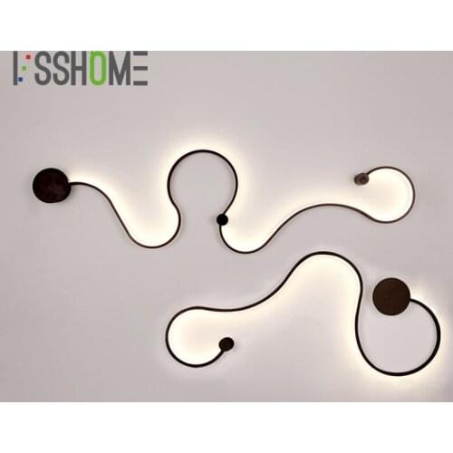 [VSSHOME] Modern LED Wall Lamp Hotel Bedroom Beside Wall Light Indoor Foyer Living Room Decoration Lamp Corridor Lighting