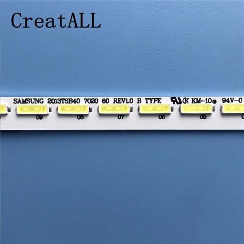 LED Backlight strip 60 lamp For Toshiba 40'' TV SAMSUNG 2013TSB40 7020 60 REV1.0 B TYPE 40L6353DB 40L7363RK 40L7355D 40M6363D