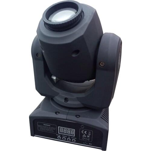 6pcs/lot led mini light 1PCSX10W LED moving head spot stage light dmx dj bar lamp disco lighting effect nightlight for ktv show