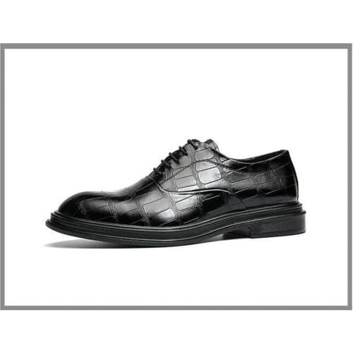 Mens leather shoes British wild bridegroom wedding shoes business suits increase pointed toe mens shoes dress shoes for men