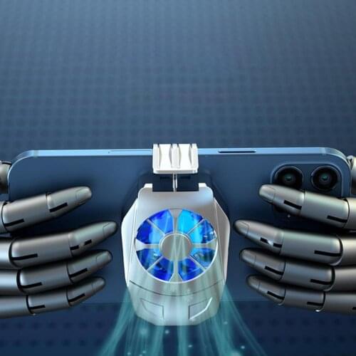 Universal Mini Mobile Phone Cooling Fan Radiator Turbo Hurricane Game Cooler Cell Phone Cool Heat Sink For IPhone/Samsung/Xiaomi