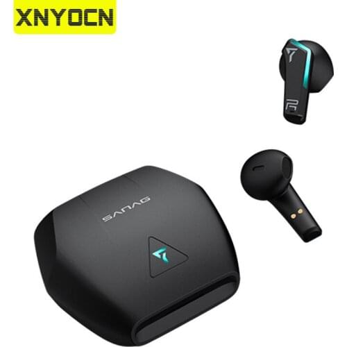 Xnyocn Gaming Earphone X Pro TWS Bluetooth 5.0 Headset Charging Box Wireless Headphone Stereo Sports Waterproof Earbuds With Mic