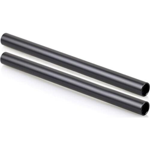 BGNING 30cm Aluminum Long Rail Typed Rail System for DSLR and Video Camera Compatible 15mm Rail System