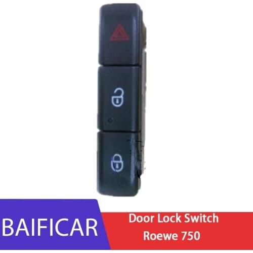 Baificar Brand New Genuine Door Lock Switch Double Jump & Emergency Light Switch For Roewe 750