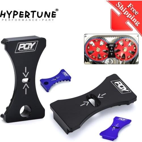 Free Shipping - For Mitsubishi Lancer 4G63 Dodge Kia Aluminum Engine Cam Gear Lock Timing Belt Install HT-CGL02