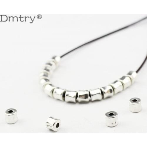 Dmtry 50g/lot New Wholesale Brand European And American Style Antique Silver Beads For Making Jewelry Bracelet Necklace LC0048