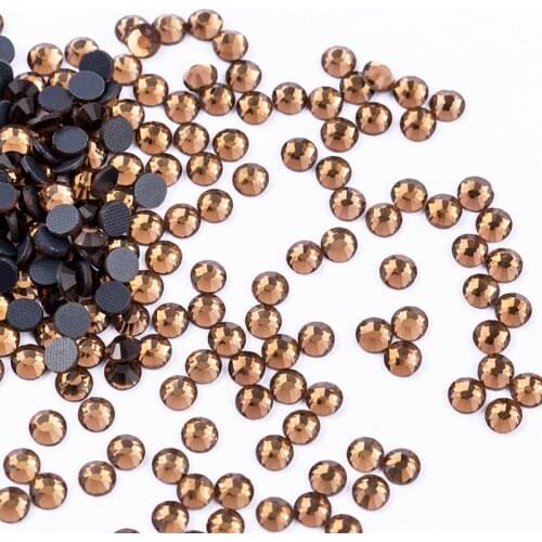Hotfix Rhinestones 1440Pcs/Bag Glass Strass Crystal SS4-SS30 Hot Fix Rhinestones Iron on Stones Flatback Rhinestone for Dress