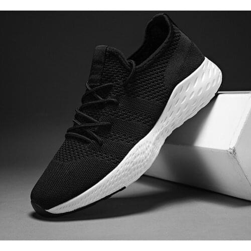 Men Sneakers Fashion Men Casual Shoes Breathable Men Shoes Walking Sneakers Mens Tennis Black Tenis Masculino Zapatillas Hombre