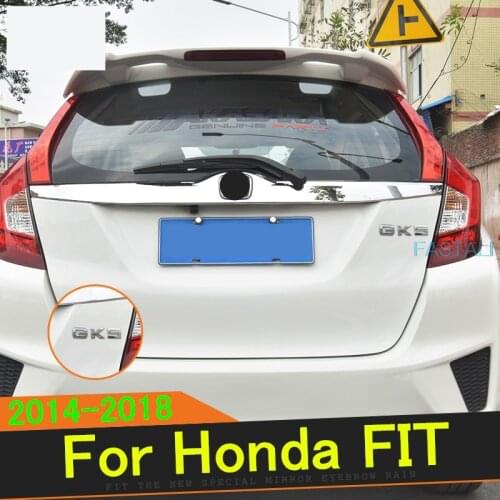 For Honda FIT JAZZ 2014-19 metal car label GK5 3D three-dimensional letter stickers body decoration stickers car accessories