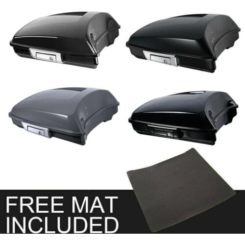 Motorcycle Razor Gunship Gray Pack Trunk For Harley Tour Pak Touring Road Glide Special FLHR FLHT FLHXS FLTRXS 2014-Up