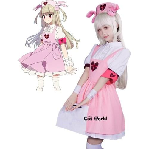 Youtuber Natori Sana Maid Apron Dress Nurse Uniform Outfit Cosplay Costumes