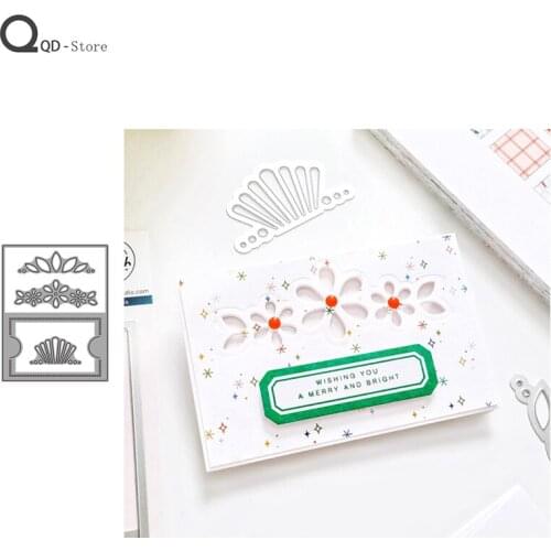 Gift Card Greeting Card Mold Cutting Dies New Dies Scrapbooking Mold Cut Handmade Tools DIY Craft Decoration Metal Dies 2021