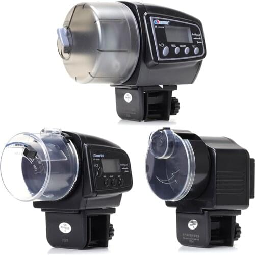 Adjustable Automatic Aquarium Timer Auto Fish Tank Pond Food Feeder Feeding with LCD