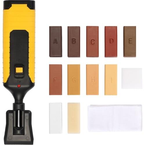 Laminate Flooring Repair Kit laminated Floor Repairing Kit Wax System Floor wood Sturdy Casing Chips Scratches Mending Tool