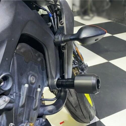 SEMSPEED CNC Motorcycle Exhaust Slider Crash Pad Protector For Honda CB400VTC NC700S/X NC750S/X CB900 CBF500F CBF300F CBR250 8MM