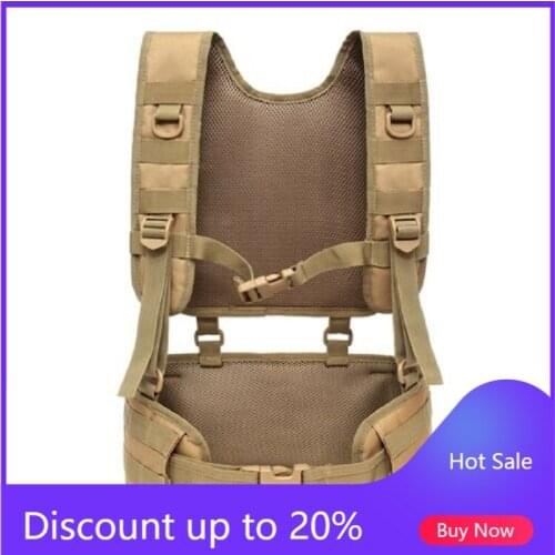 Tactical GK5 MOLLE Shoulder straps Belt Waist Girdle hanging Rig Waistband