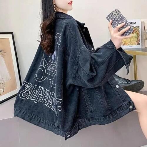 Женские джинсовые куртки TiLeewon China At AliExpress