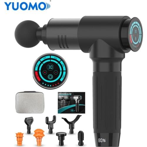 High Frequency Muscle Massage Gun Electric Neck Fascial Gun for Body Massager Relaxation Fitness Muscle Pain Relief